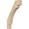 Ekena Millwork 4"W x 18"D x 30"H Merced Rough Sawn Knee Brace, Douglas Fir BRC04X18X30MRC00RDF - alternate 1